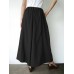 Women Cotton Solid Color Side Pockets Front Fork Wide Leg Pants Women Cotton Solid Color Side Pockets Front Fork Wide Leg Pants