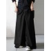 Women Solid Color Full Length Casual Wide Leg Pants With Pocket Women Solid Color Full Length Casual Wide Leg Pants With Pocket
